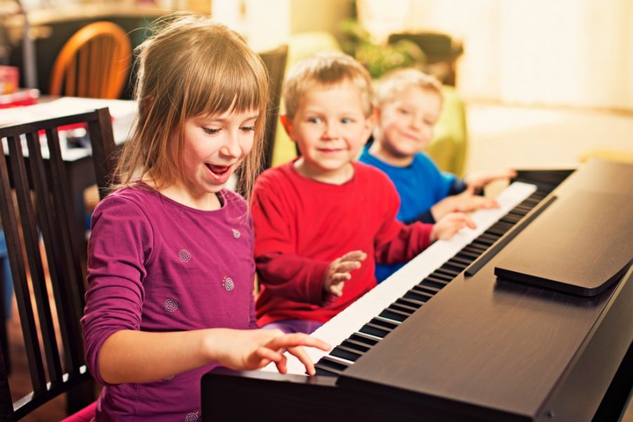ventajas de la música para los niños